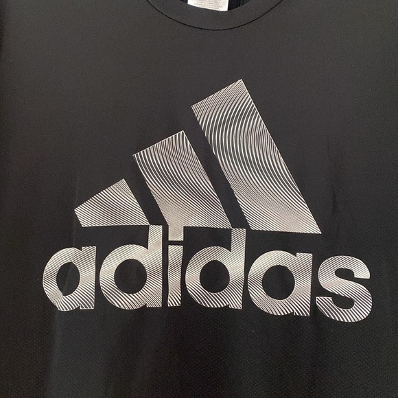 Mens Adidas Aeroready Black Short Sleeve Tee size medium - Picture 4 of 7